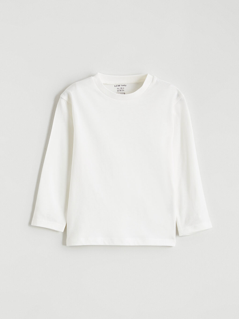 Ekru Çizgili Erkek Bebek Tişört 2'li-1