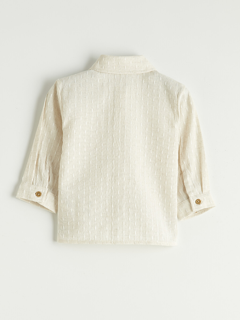 Baby Boys' Linen Blend Shirt And Pants-3