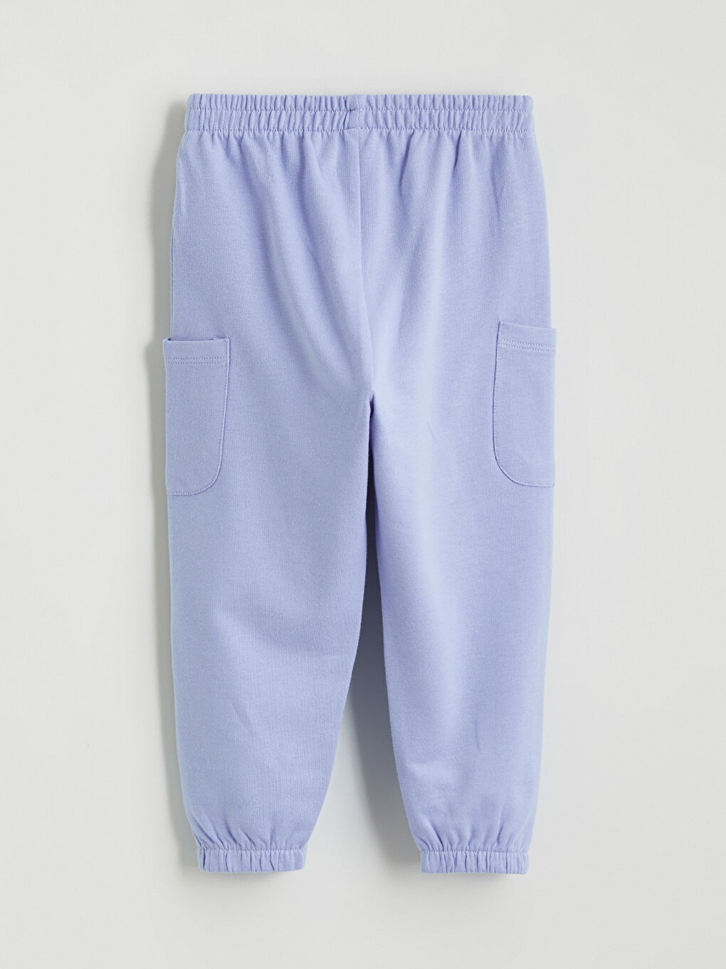 Mavi Beli Lastikli Erkek Bebe Jogger Eşofman Altı-6