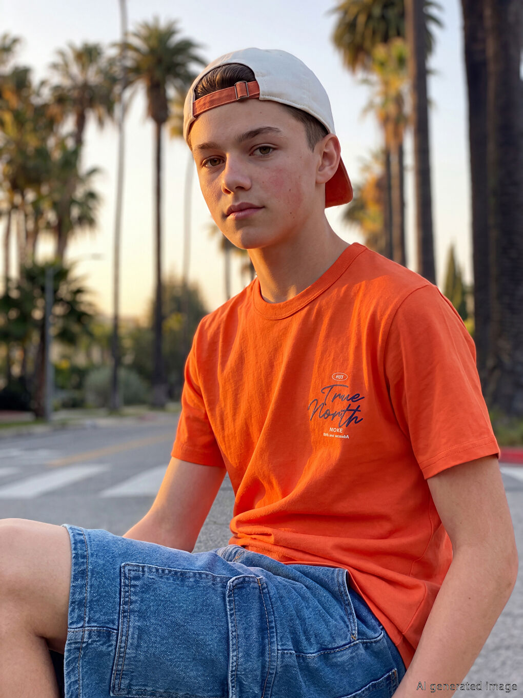 Bedrucktes T-Shirt für Jungen