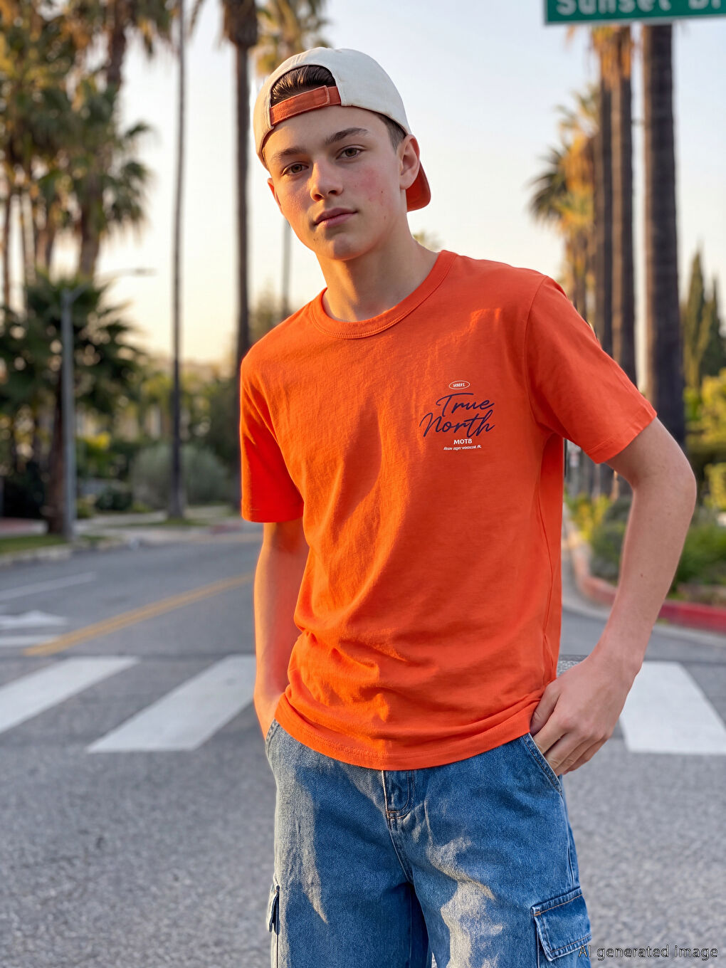 Bedrucktes T-Shirt für Jungen-1