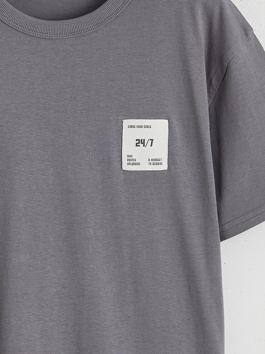 Dječak SIVA Majica kratkih rukava-3