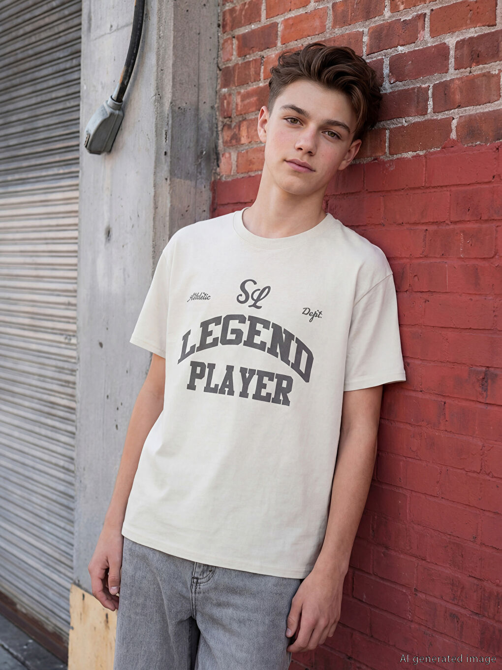 Dječak BEŽ Majica kratkih rukava