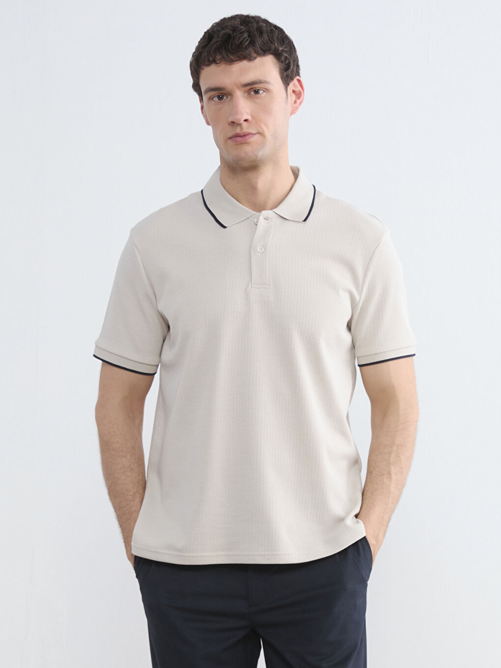 Men's Polo Neck T-Shirt