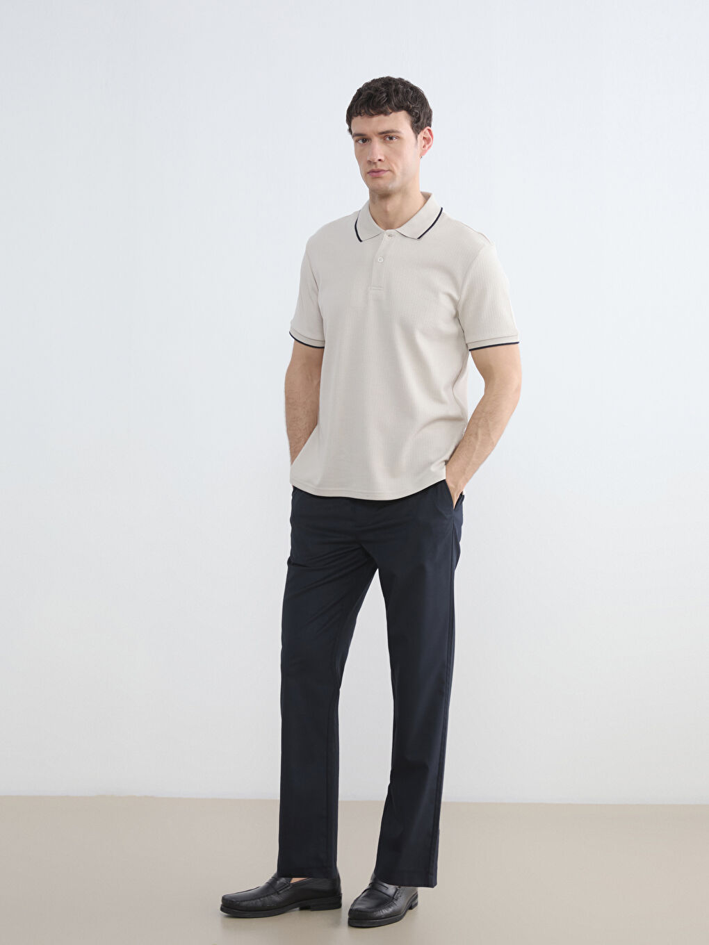 Men's Polo Neck T-Shirt-1