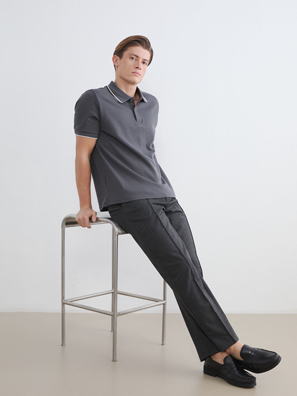 Men's Polo Neck T-Shirt-1