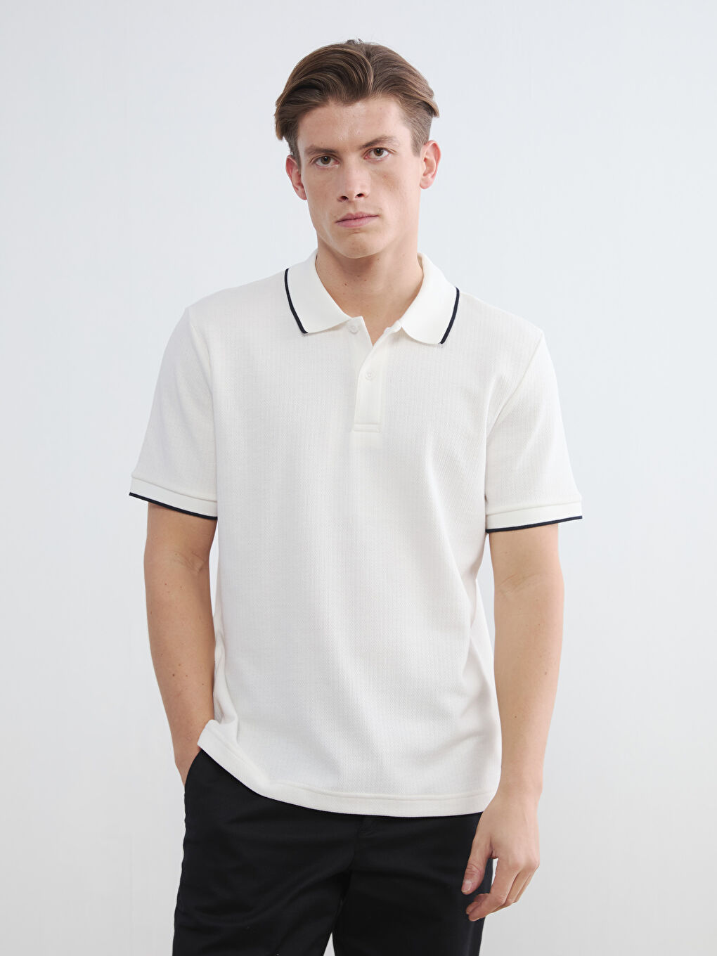 Men's Polo Neck T-Shirt