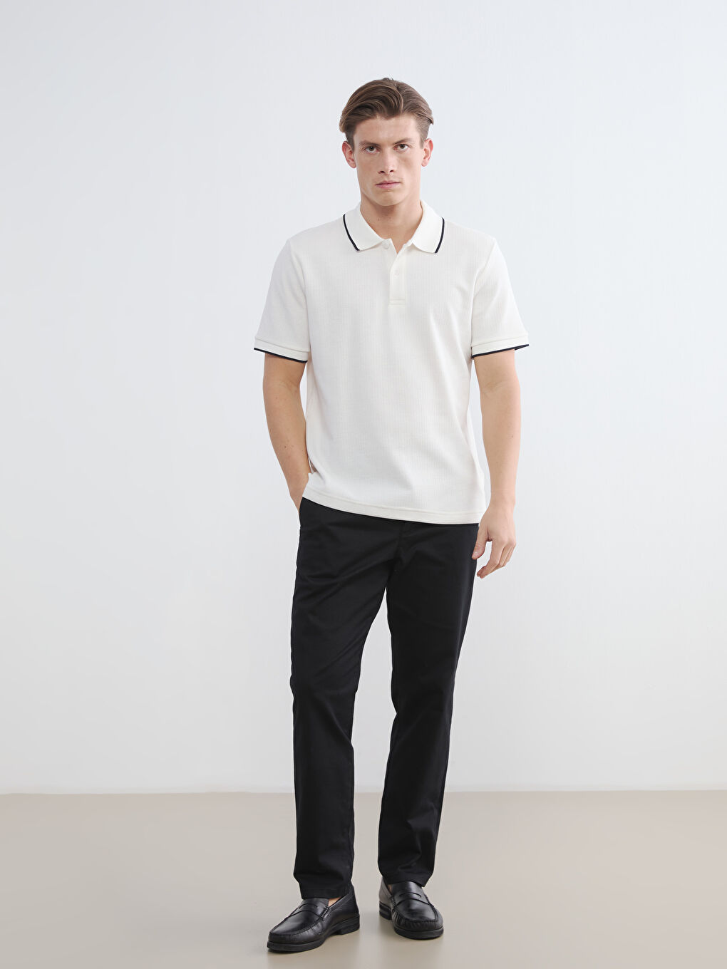 Men's Polo Neck T-Shirt-1