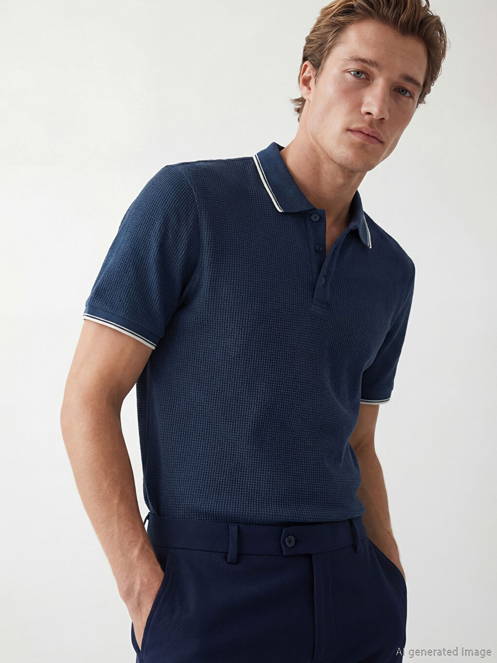 Polo Collar Men's T-Shirt