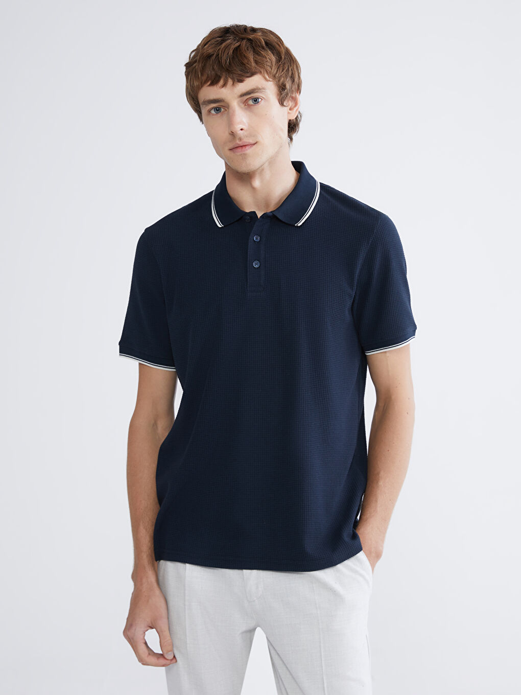 Polo Collar Men's T-Shirt