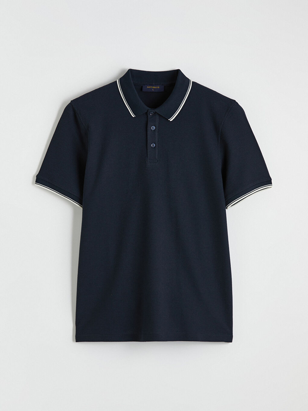 Polo Collar Men's T-Shirt-4