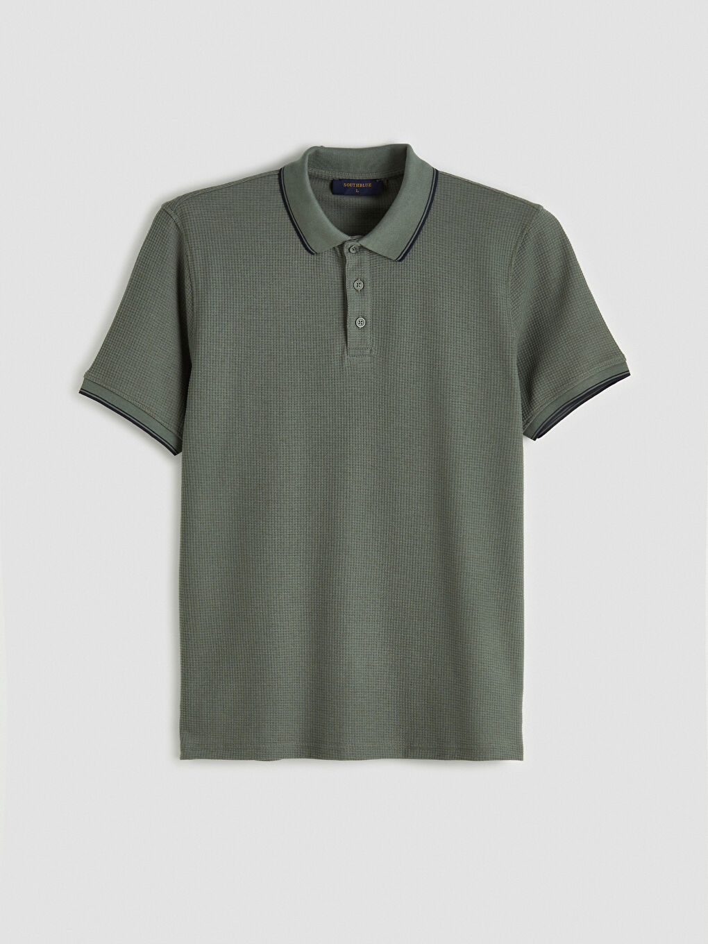 Polo Collar Men's T-Shirt-4
