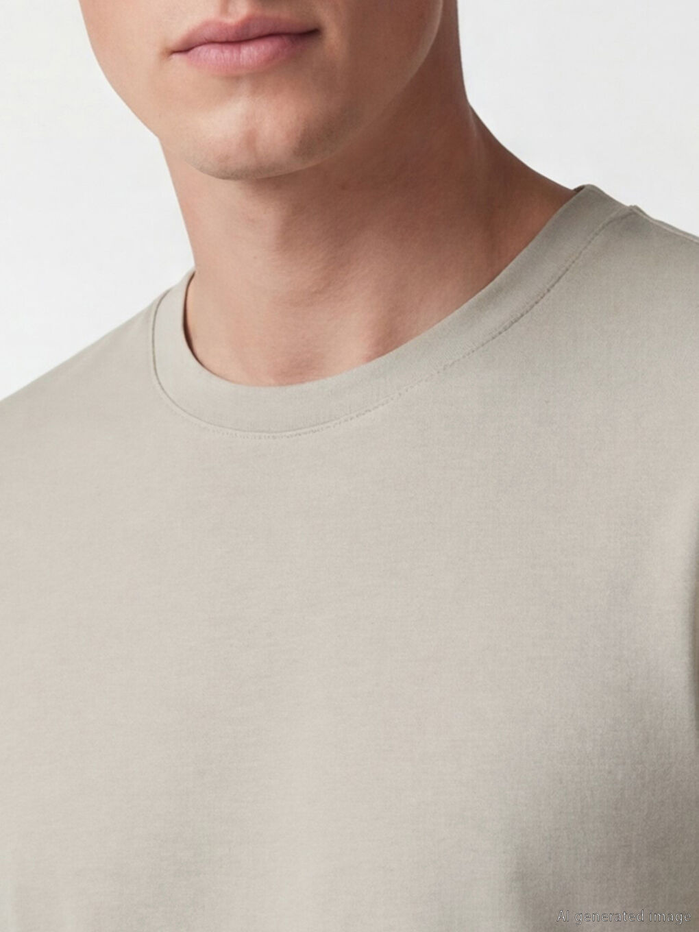 تيشيرت رجالي بياقة دائرية-2