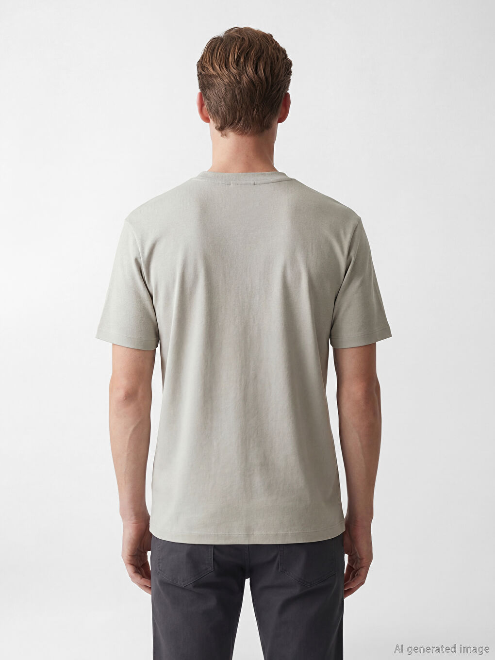 تيشيرت رجالي بياقة دائرية-3