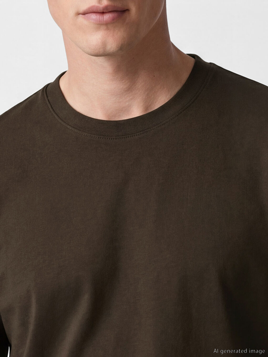 تيشيرت رجالي بياقة دائرية-2