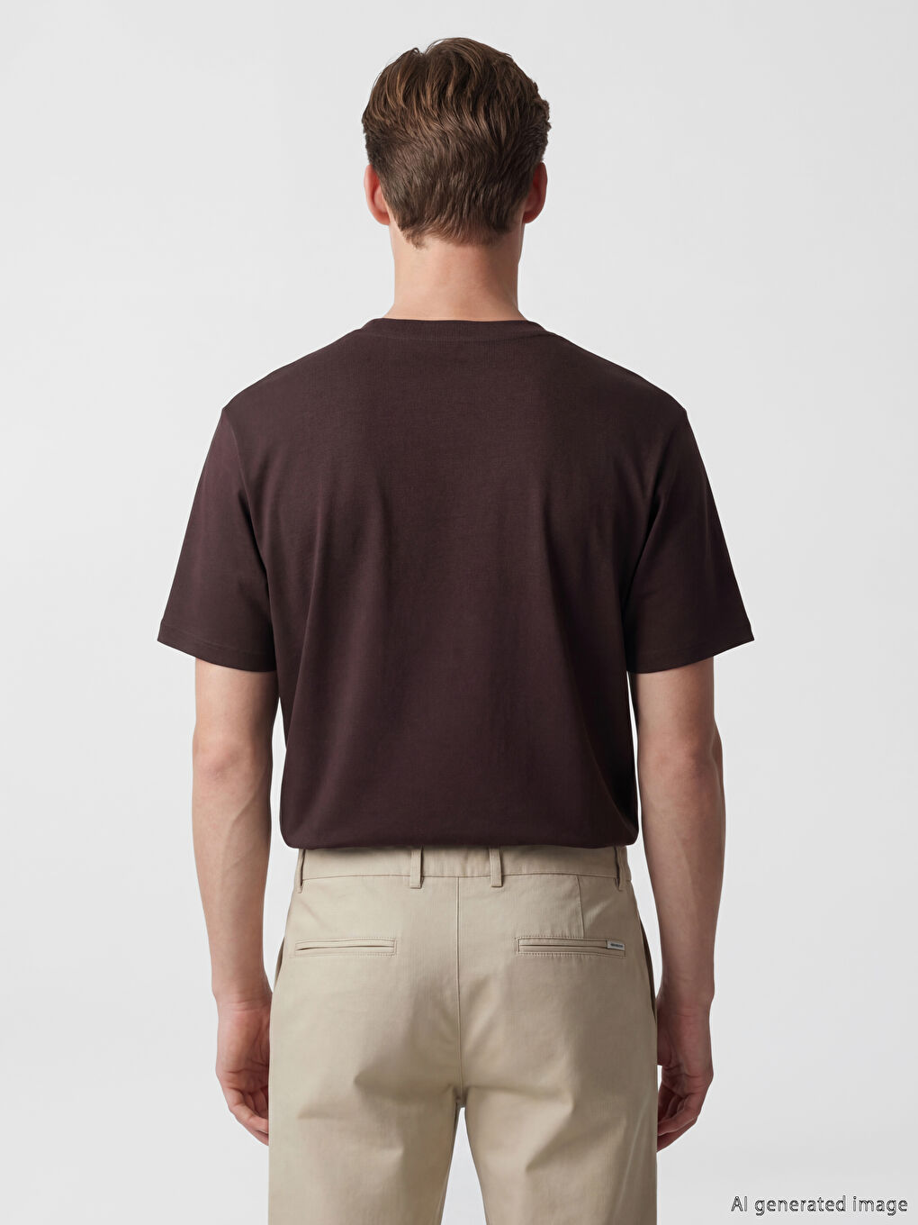 T-Shirt mit Rundhalsausschnitt für Herren-4