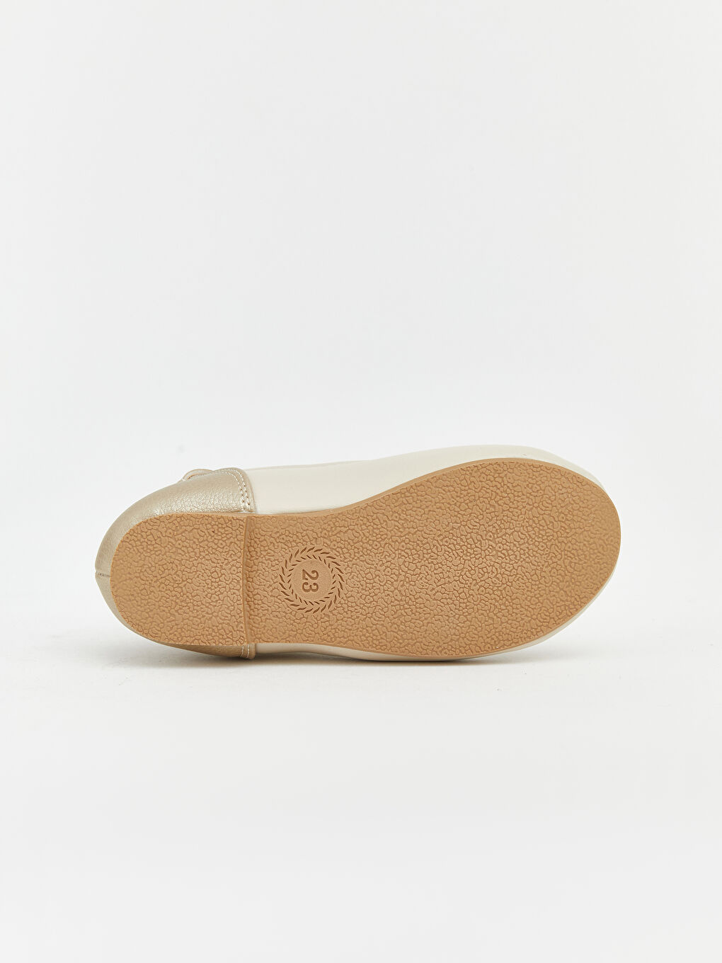 Bej Fiyonklu Cırt Cırt Kapamalı Kız Çocuk Babet-4