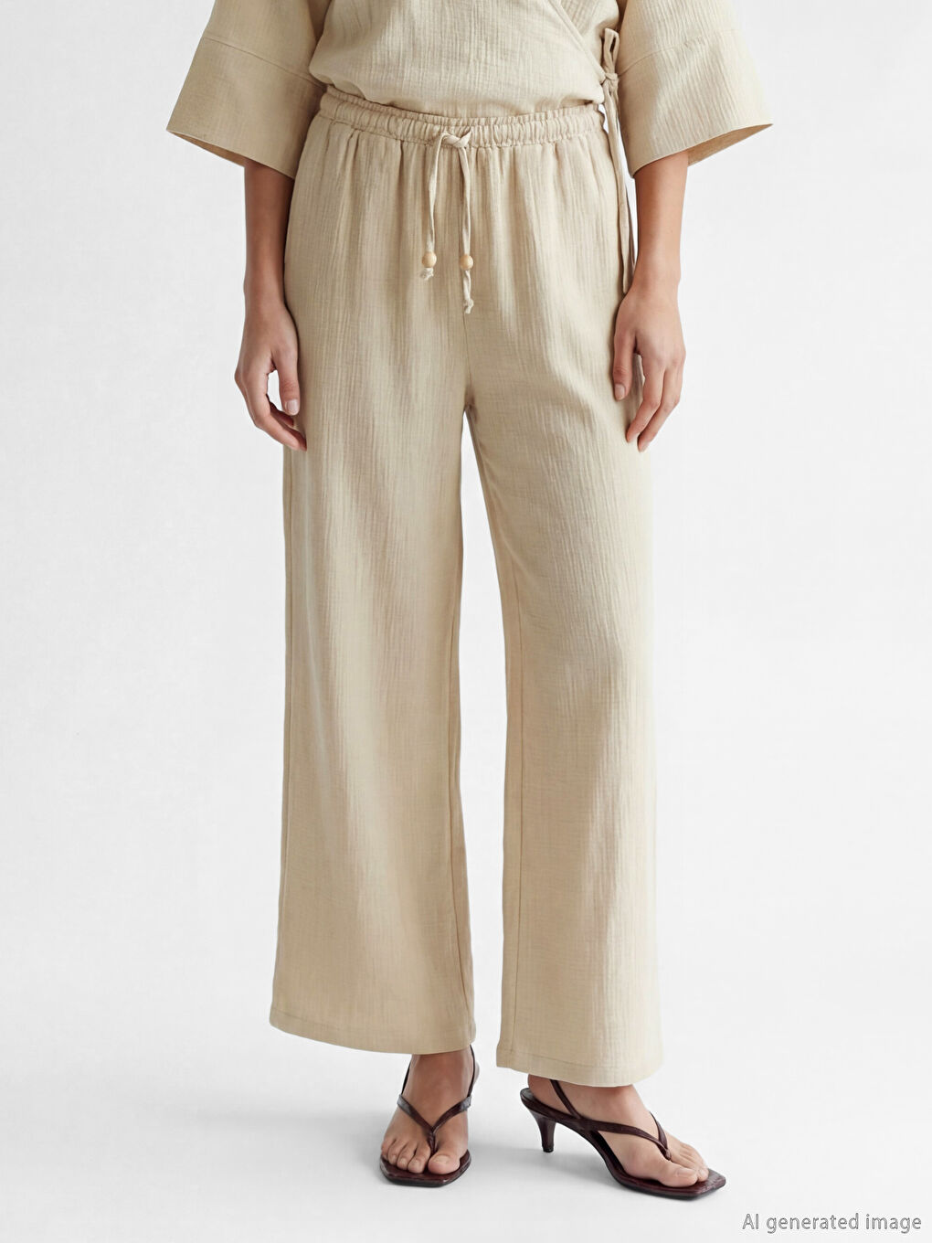 سروال بيج نساء-1