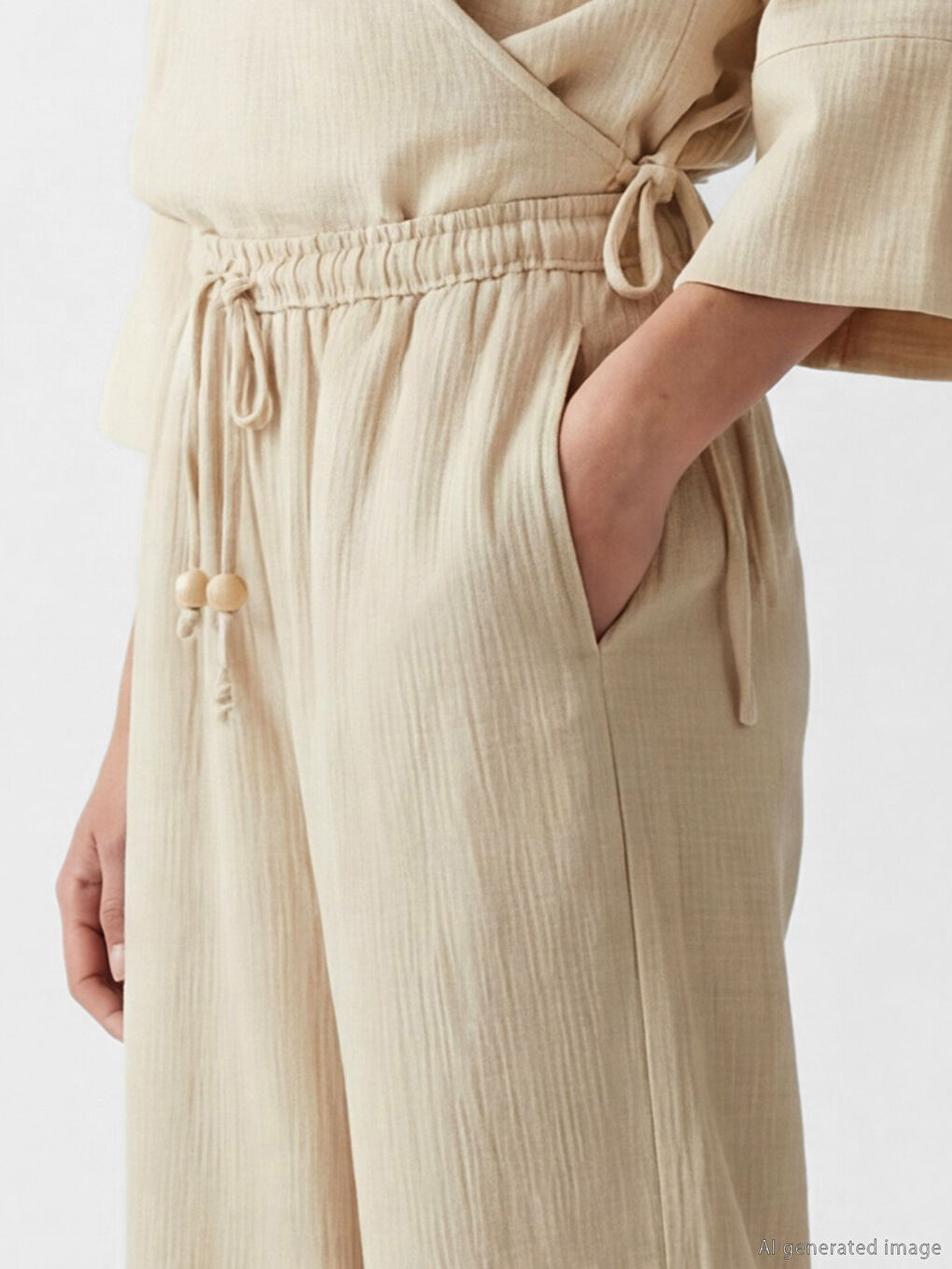 سروال بيج نساء-2