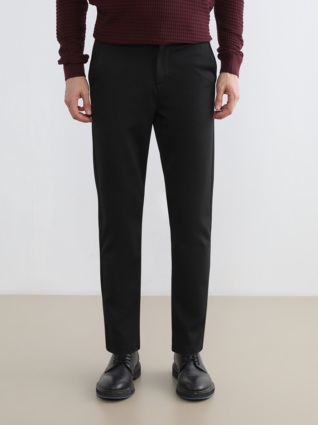 بنطلون أسود رجل-1