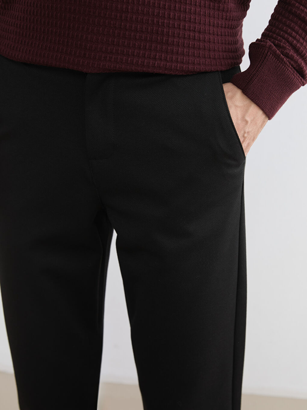 بنطلون أسود رجل-2