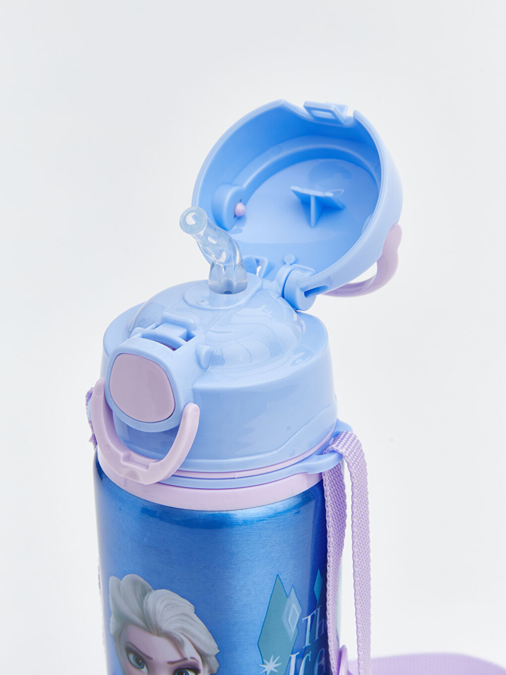 Frozen Printed Metal Girls' Water Bottle 630 ml-3