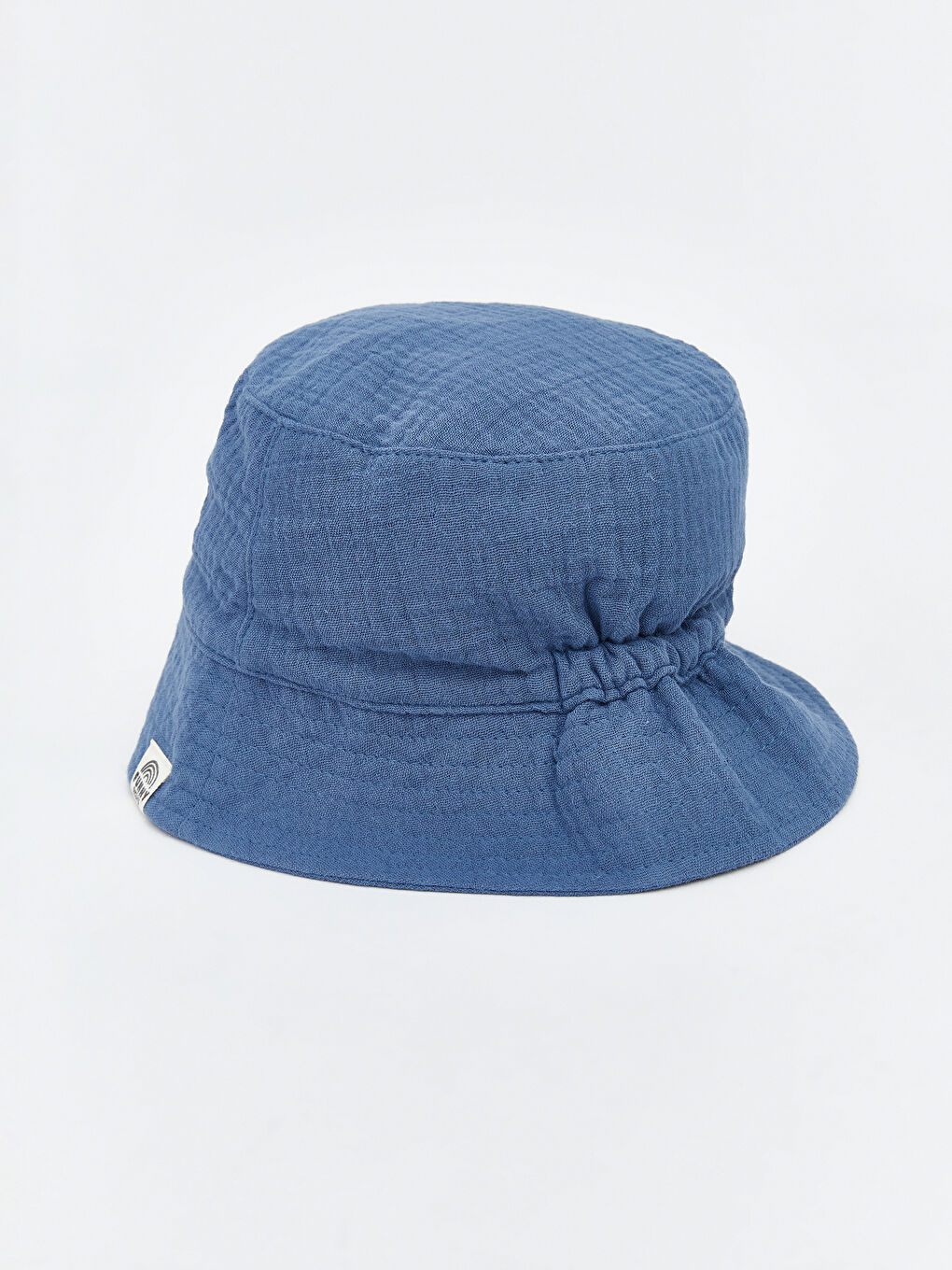 Mavi Erkek Bebek Bucket Şapka -3