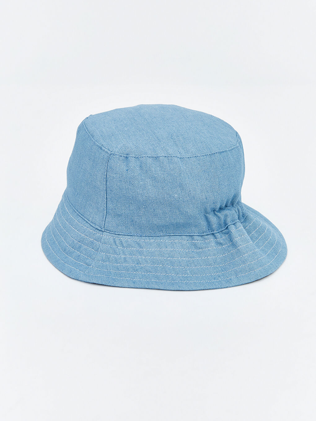 İndigo Baskılı Erkek Bebek Bucket Şapka -2