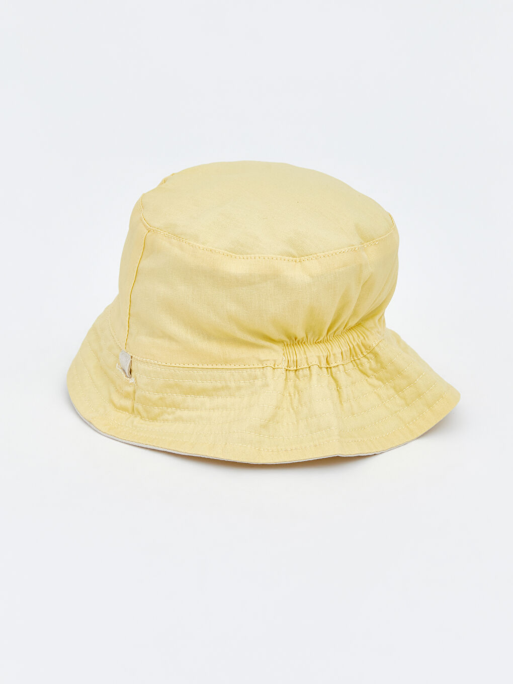 Ekru Erkek Bebek Bucket Şapka-3