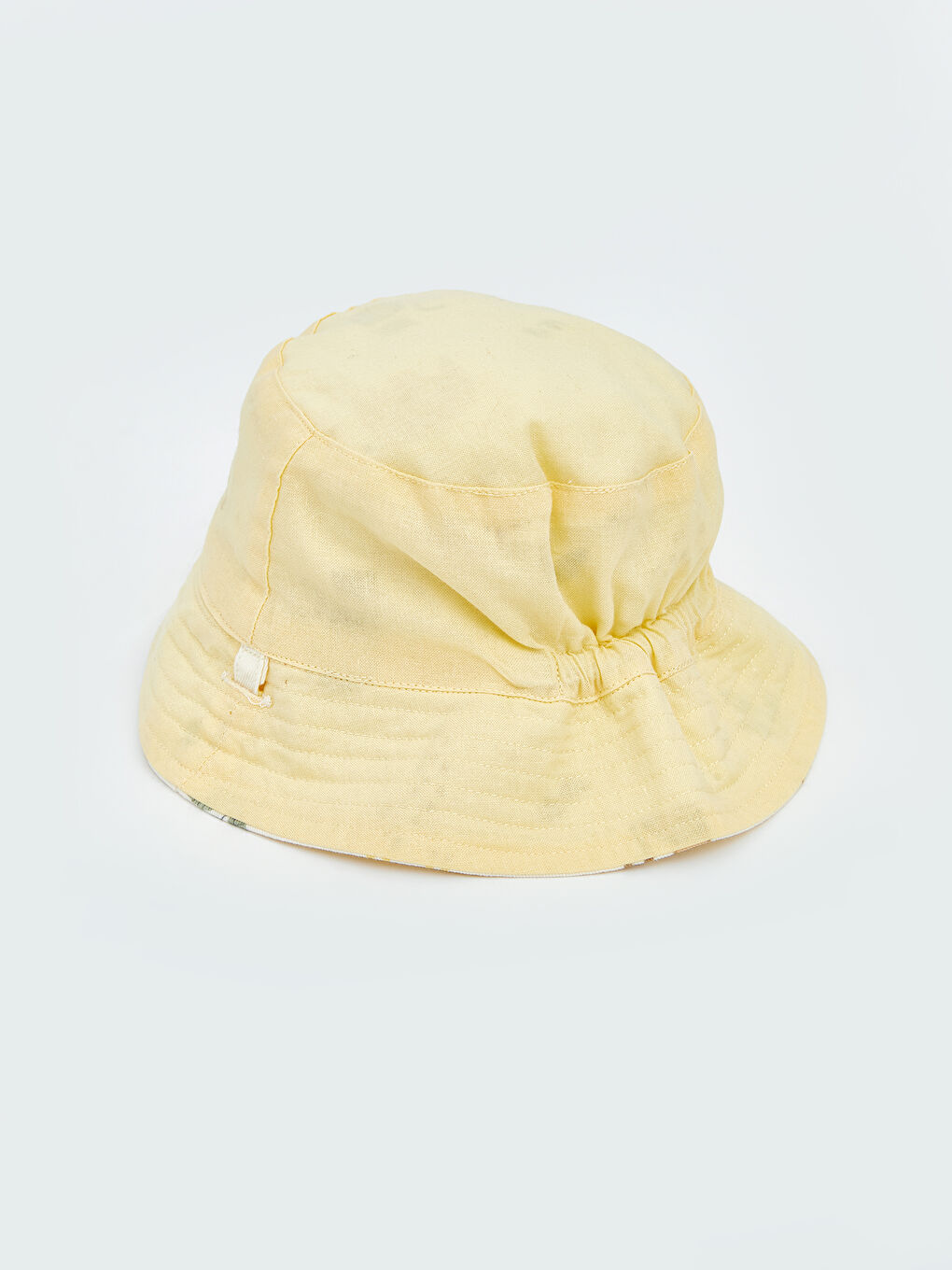 Ekru Erkek Bebek Bucket Şapka-7