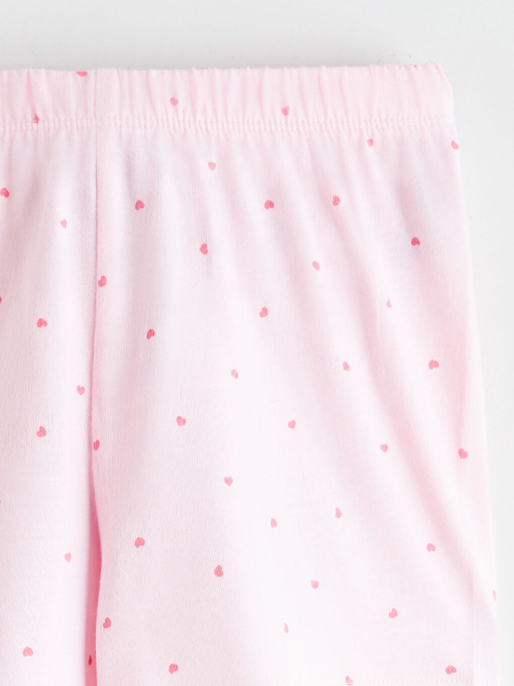 Девочки Розовый Пижамный комплект с шортами-6