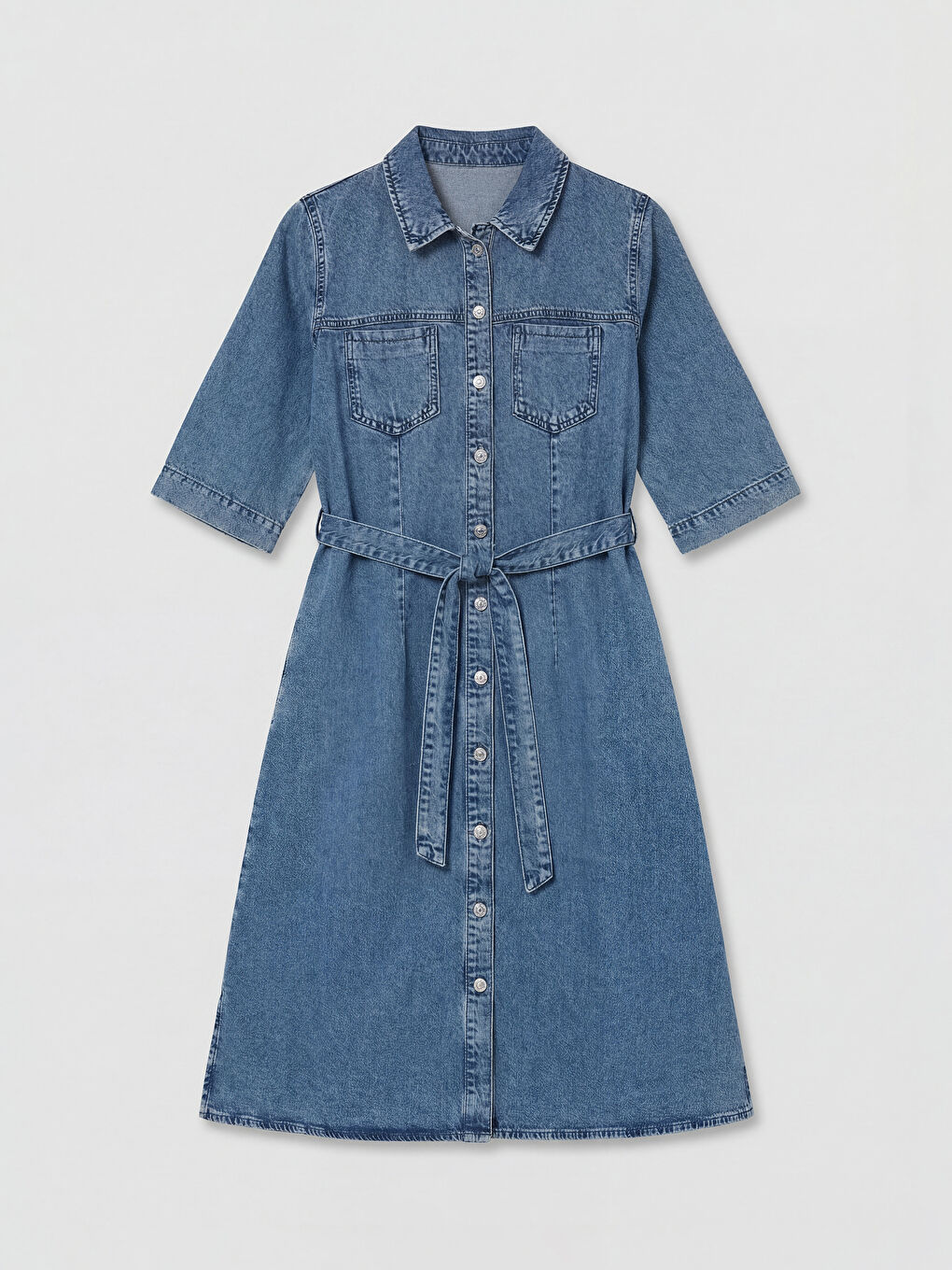 Woman INDIGO Denim Dress