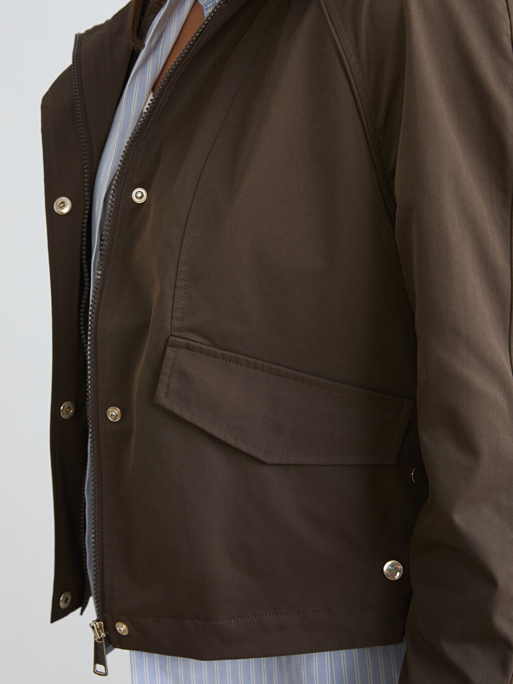 Frau BRAUN Regenmantel-2