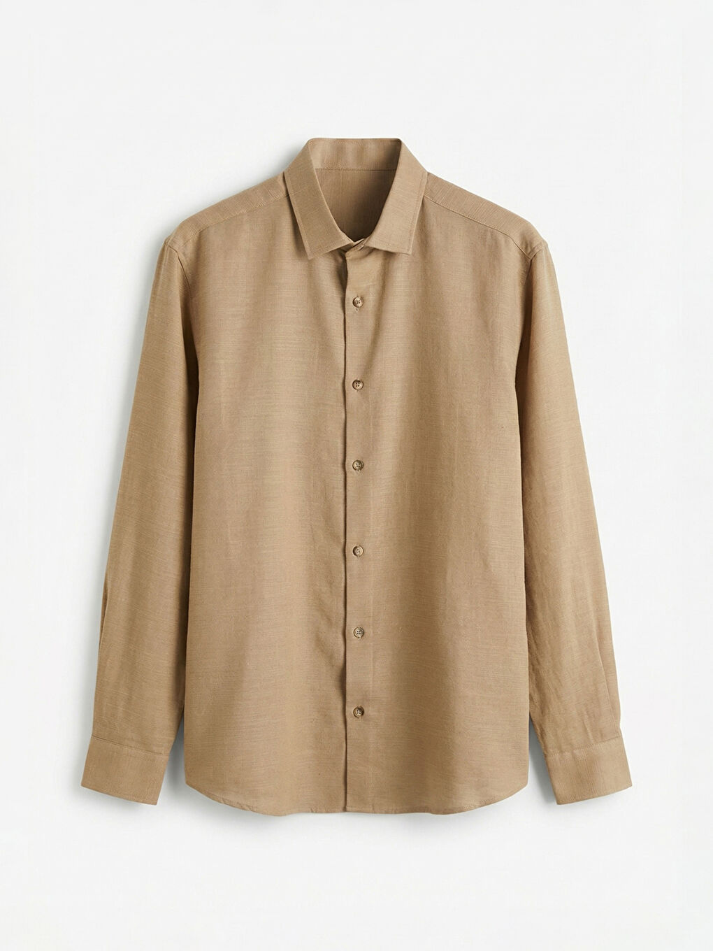 Regular Fit Dobby Men's Shirt-4