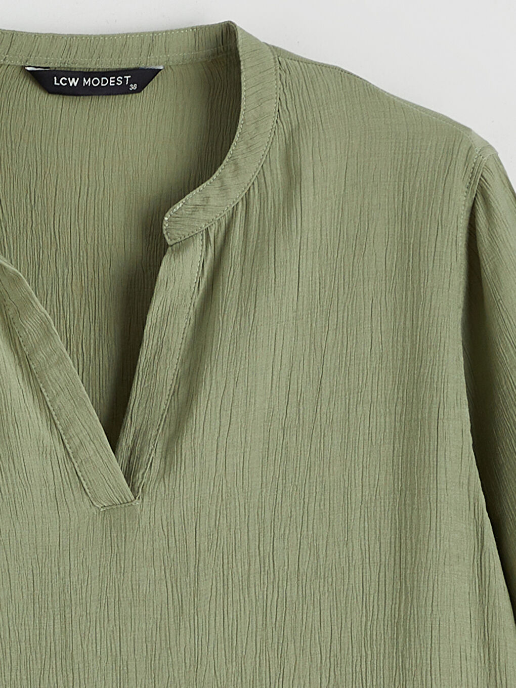 Notch Neck Oversize Women's Tunic-5