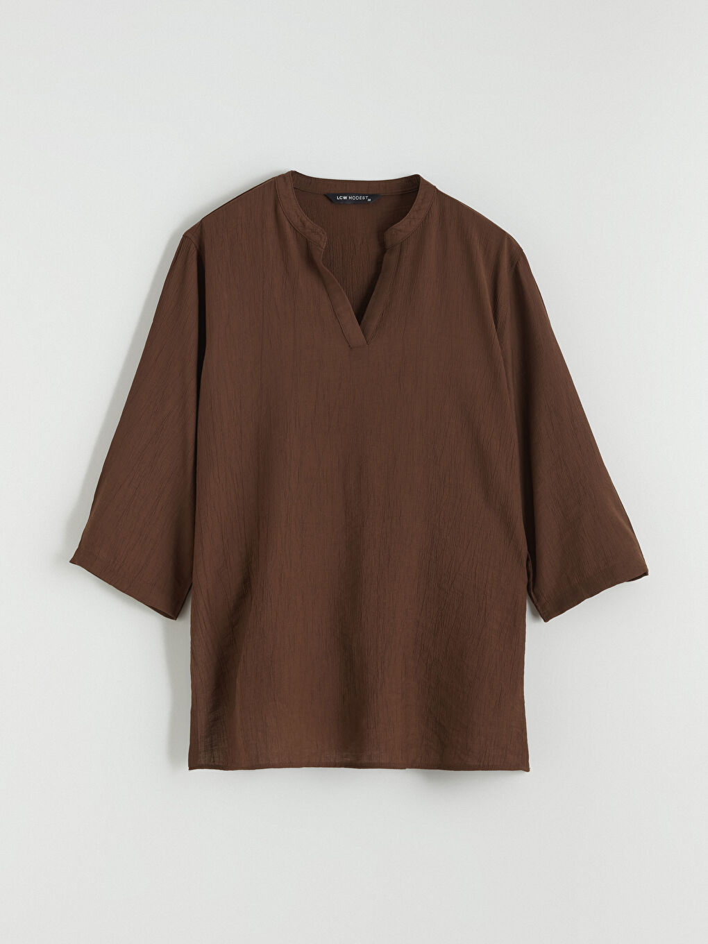 Notch Neck Oversize Women's Tunic-4