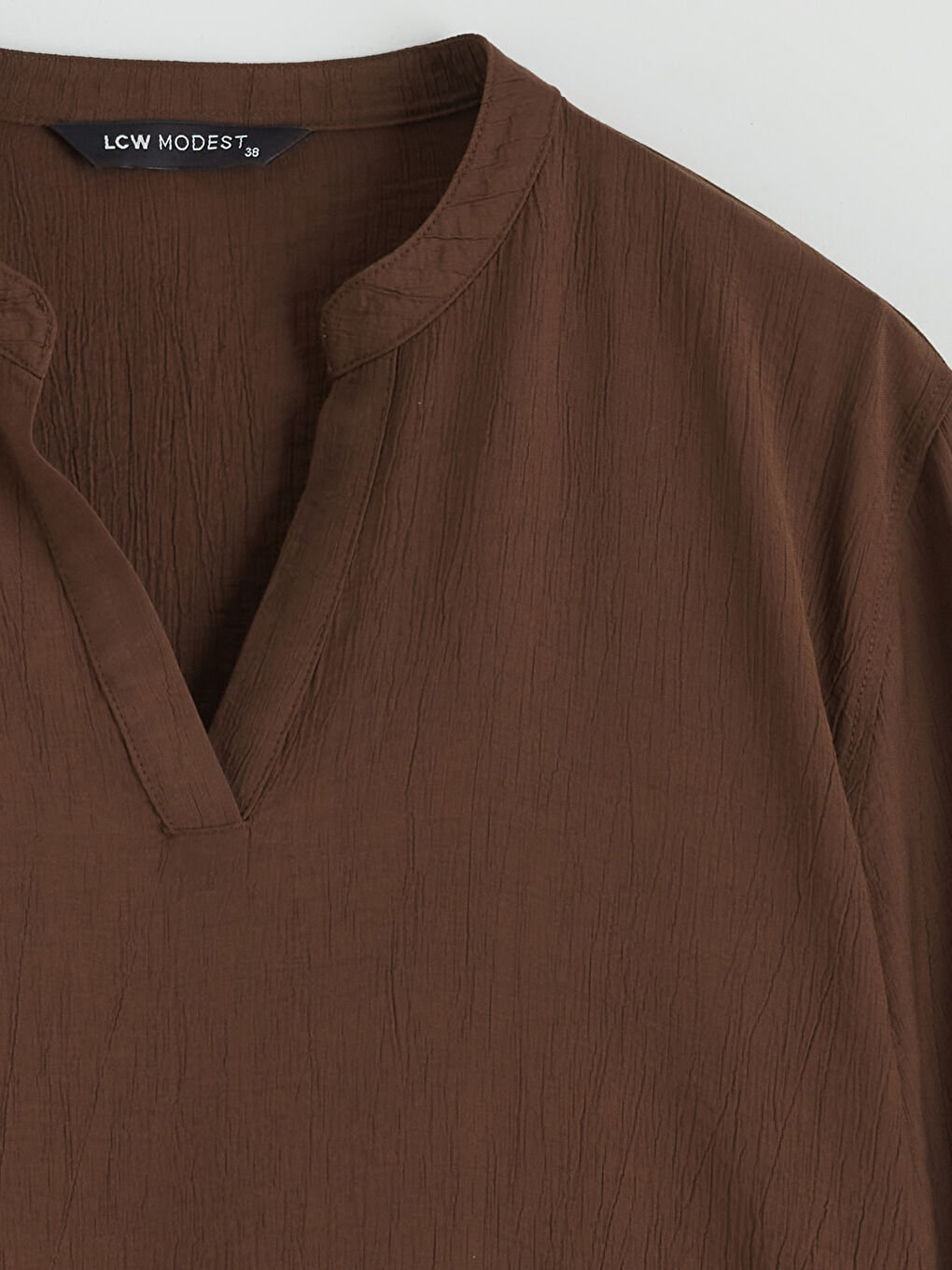 Notch Neck Oversize Women's Tunic-5