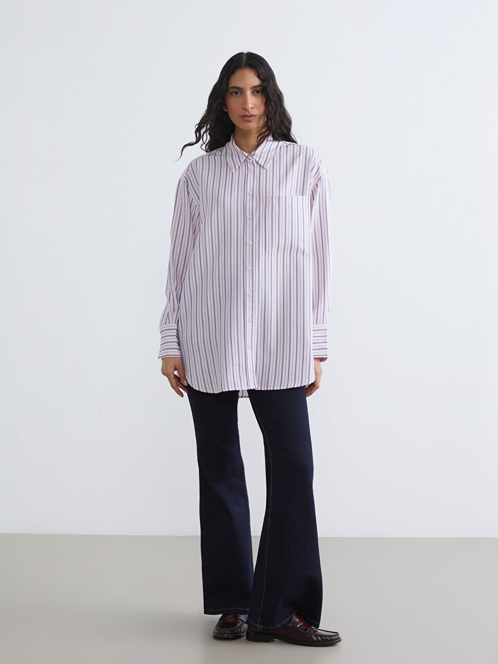 Žena RUŽIČASTA Tunika-1