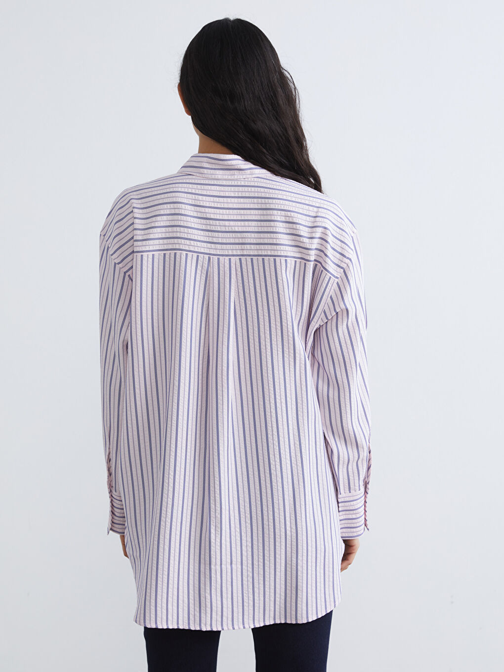 Žena RUŽIČASTA Tunika-3