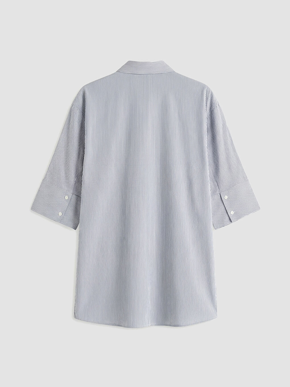 Ριγέ Γυναικείο Πουκάμισο Τουνίκ-5