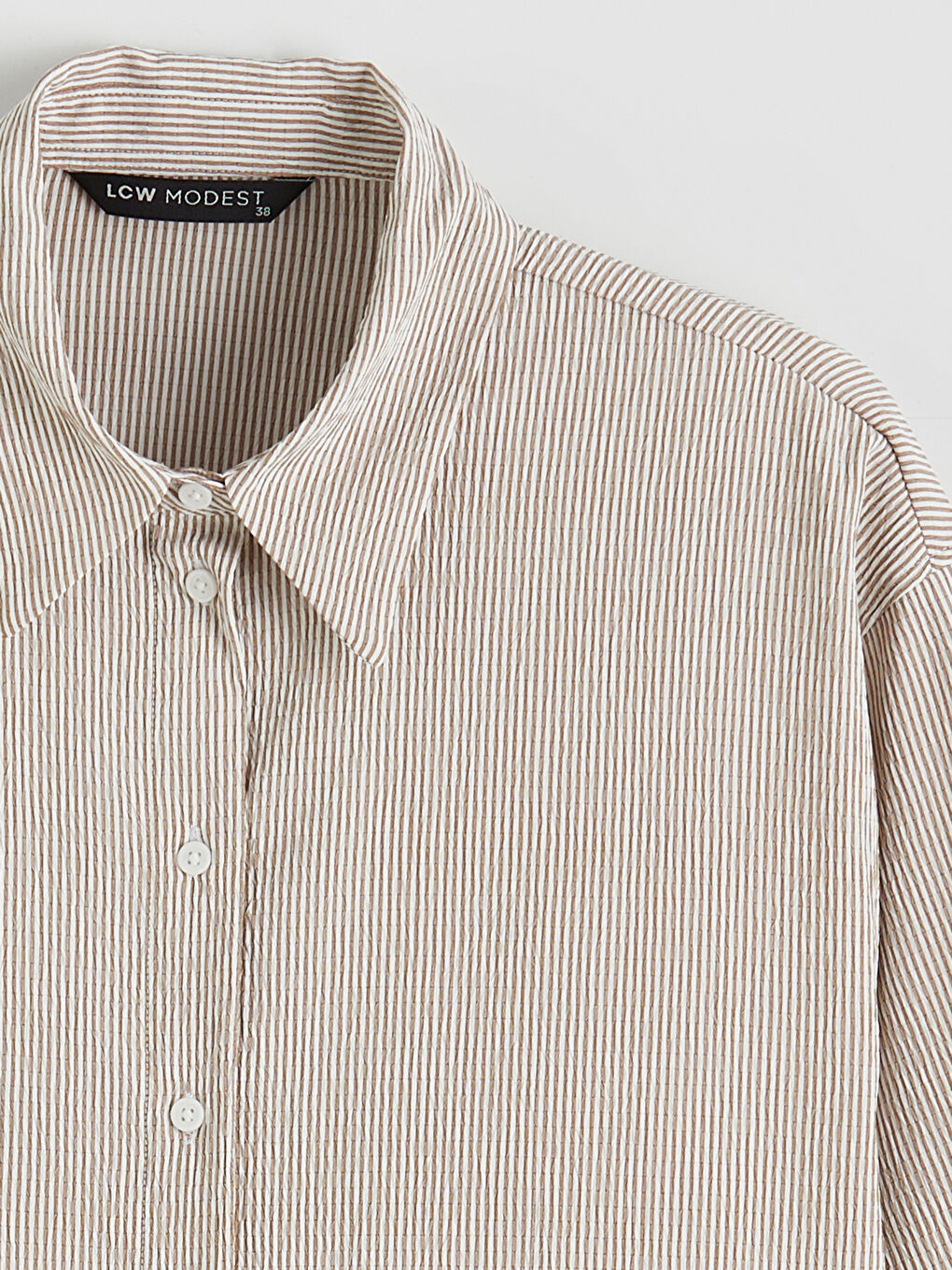 Striped Women's Shirt Tunic-5