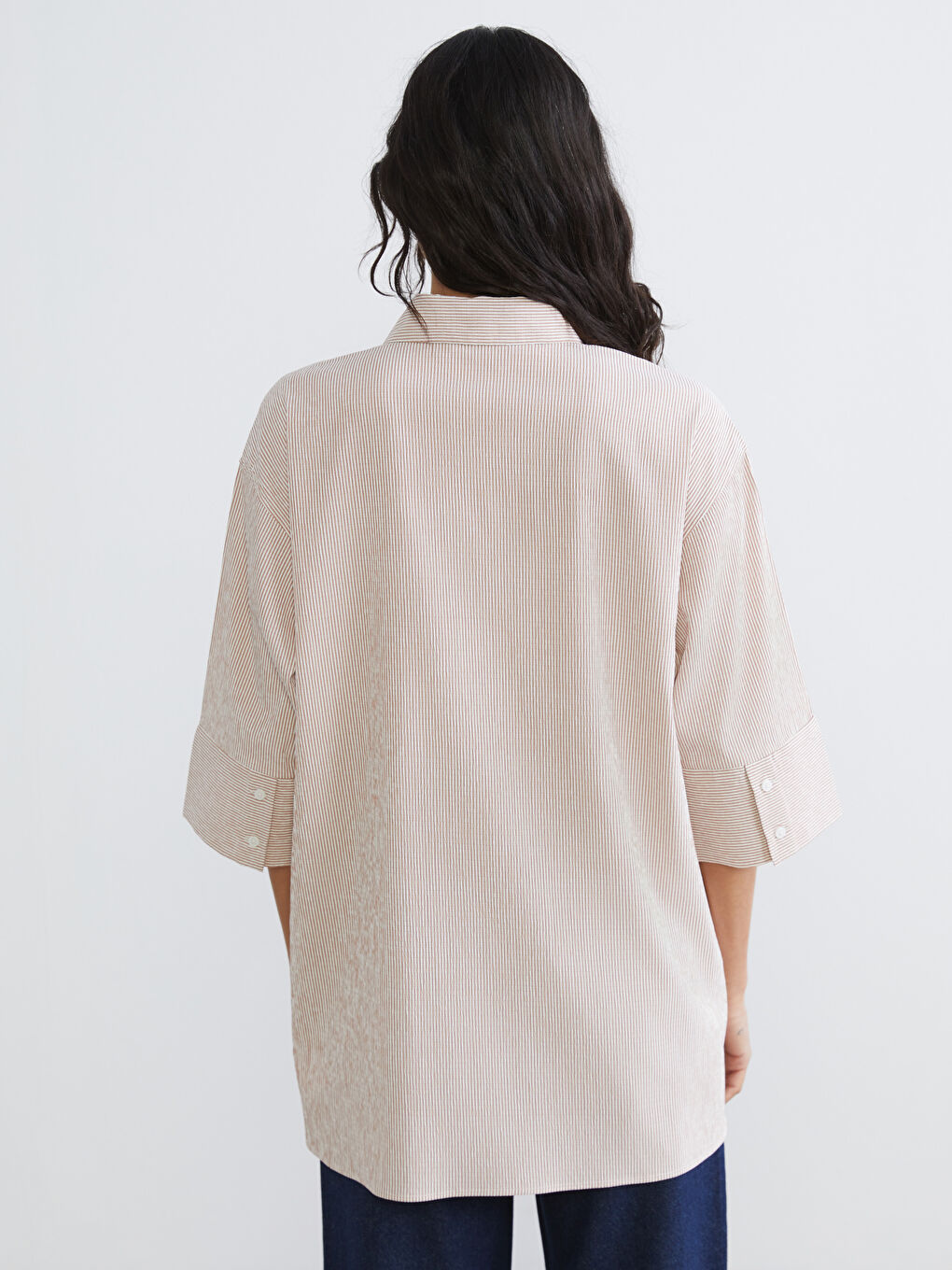 Tunique en chemise ROSE Femme-3