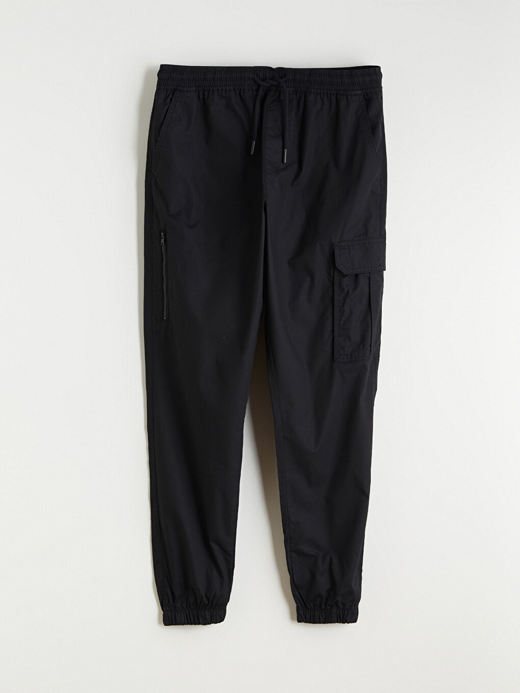 Мужчины Черный Брюки карго-4