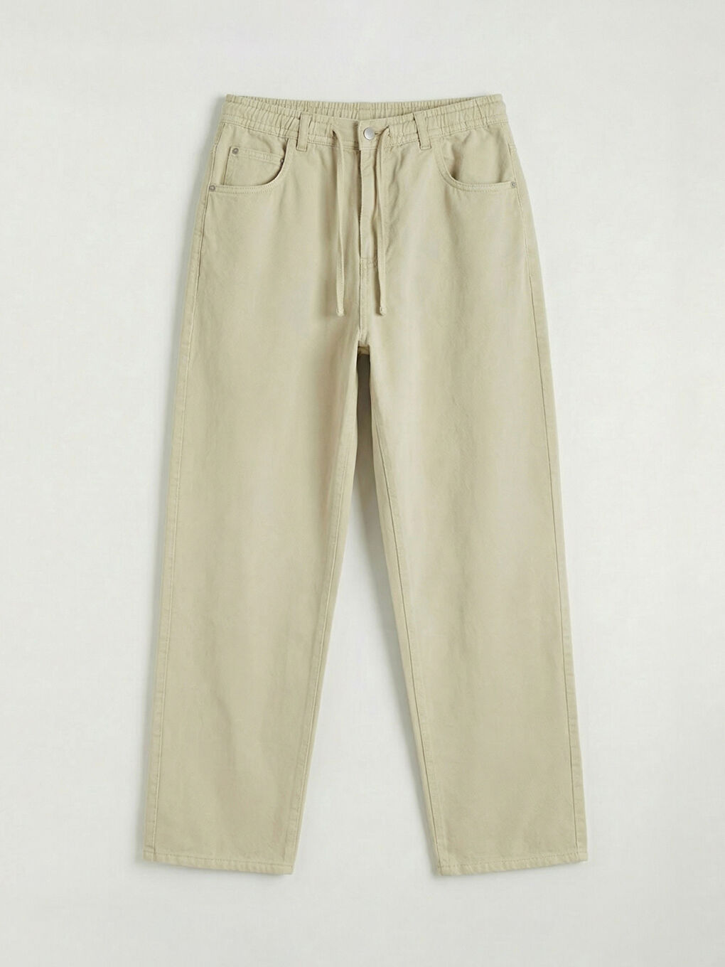 Regular Fit Gabardine Men's Trousers-5