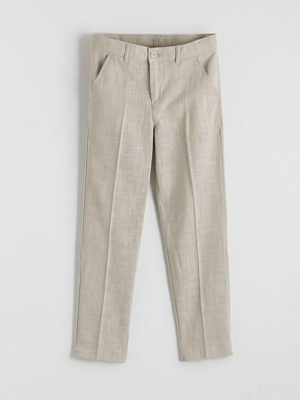 Bej Regular Fit Erkek Çocuk Pantolon