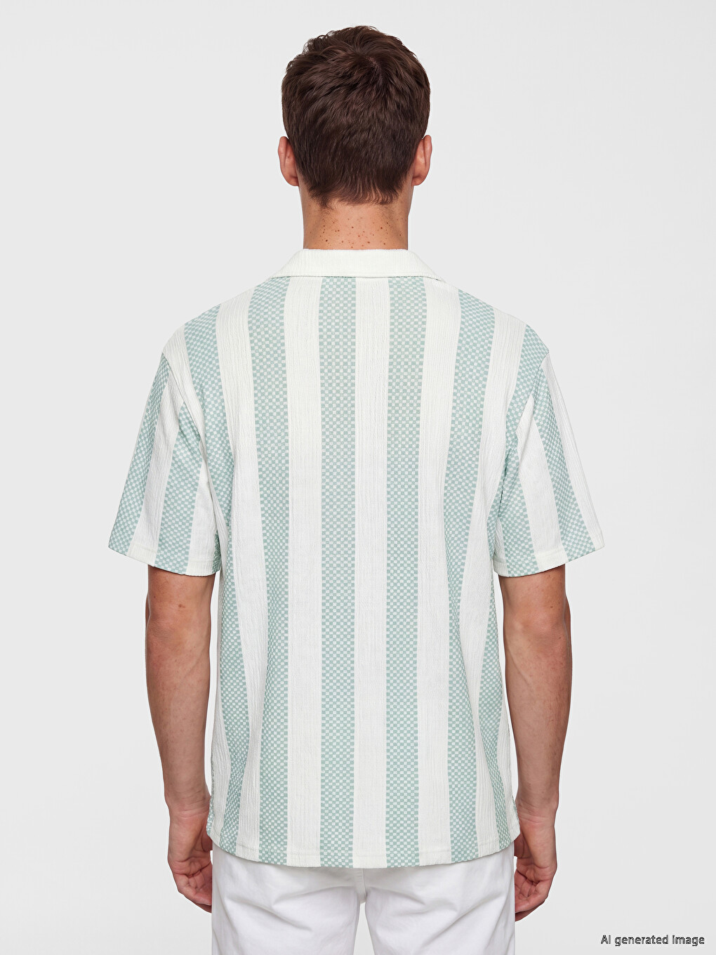 Regular Fit Striped Men's Shirt-3