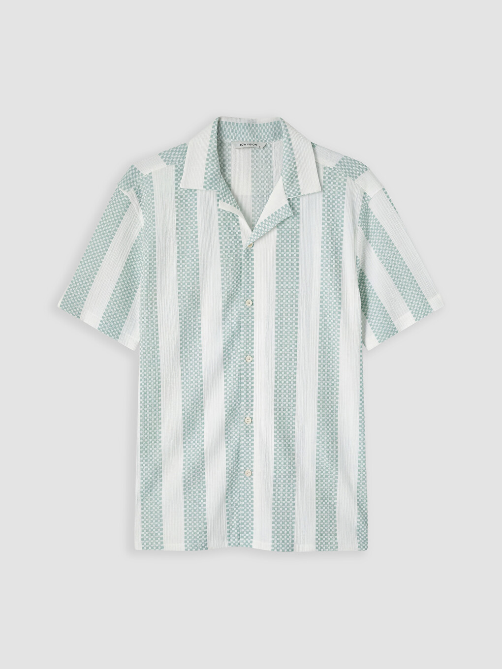 Regular Fit Striped Men's Shirt-4
