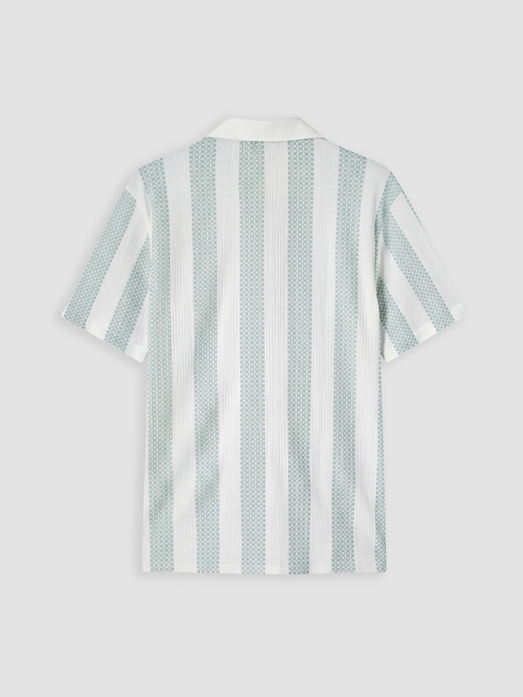 Regular Fit Striped Men's Shirt-5