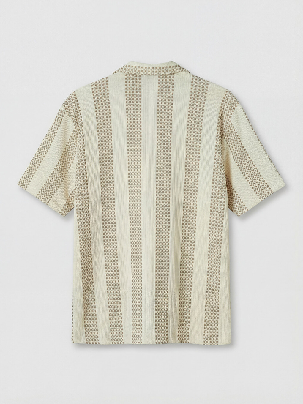 Regular Fit Striped Men's Shirt-5