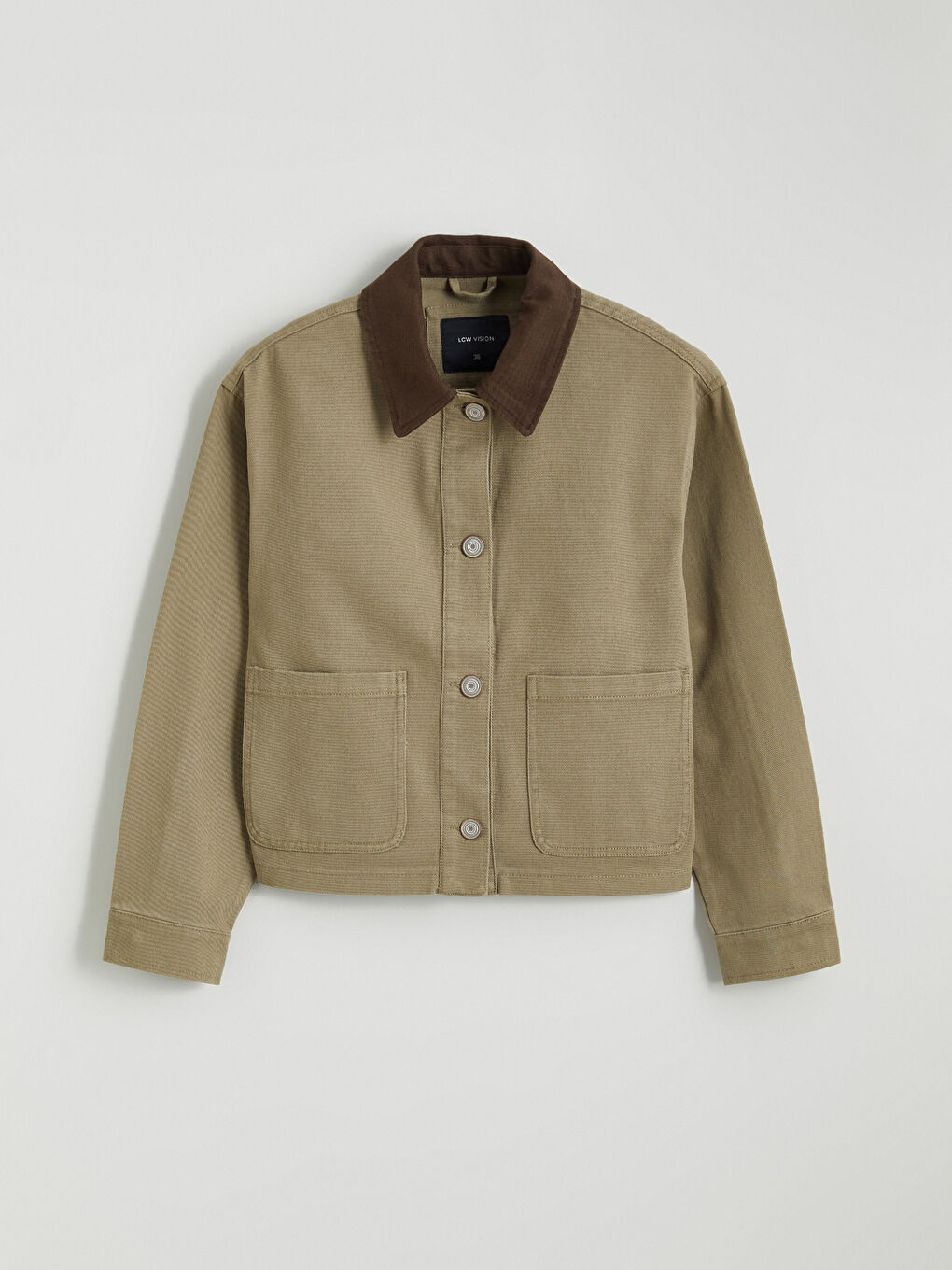 Velvet Collar Women's Jacket-5